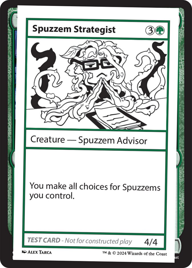 Spuzzem Strategist card front