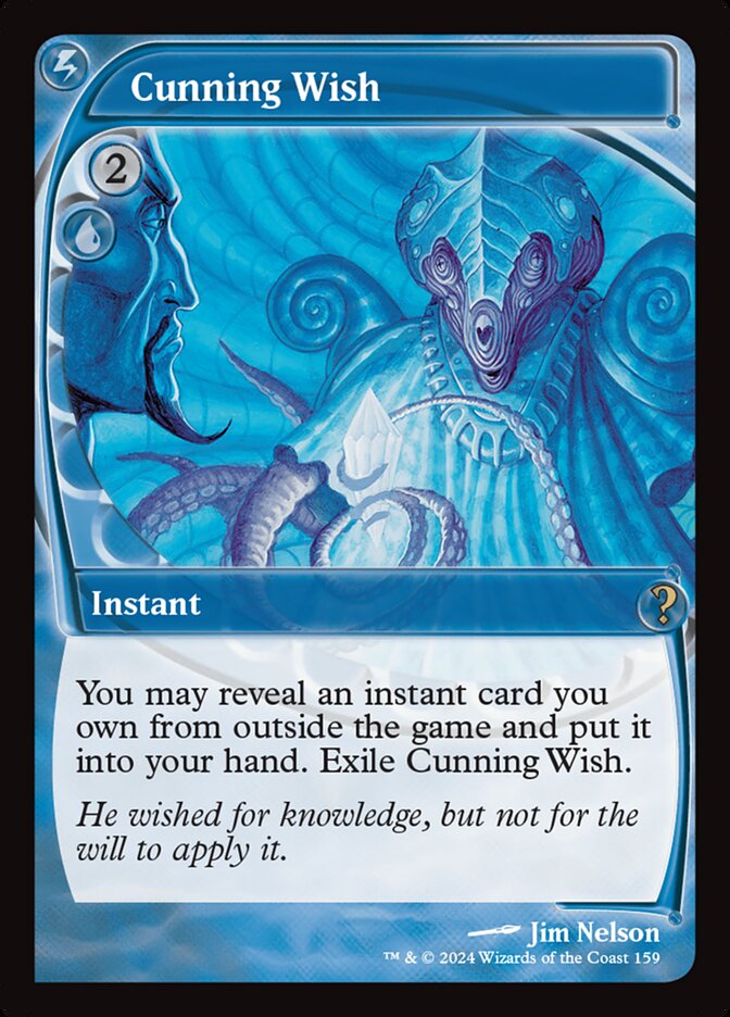 Cunning Wish card front