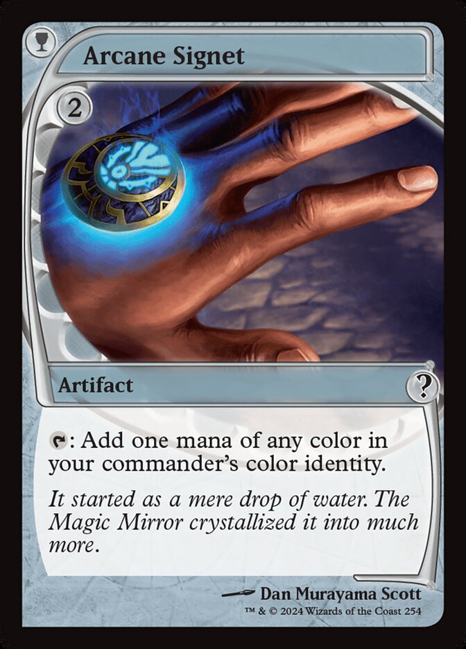 Arcane Signet card front