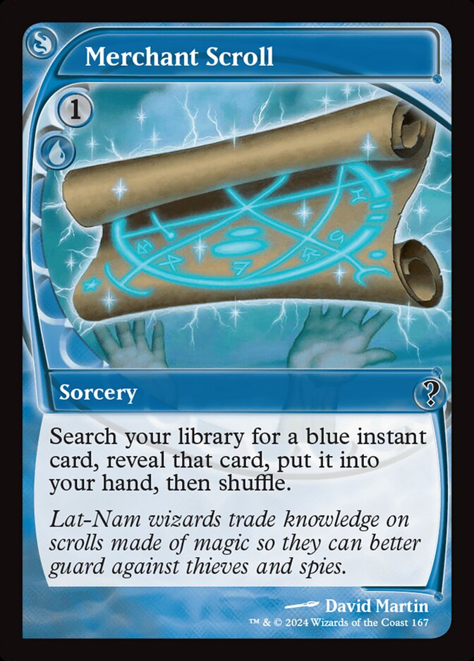 Merchant Scroll card front
