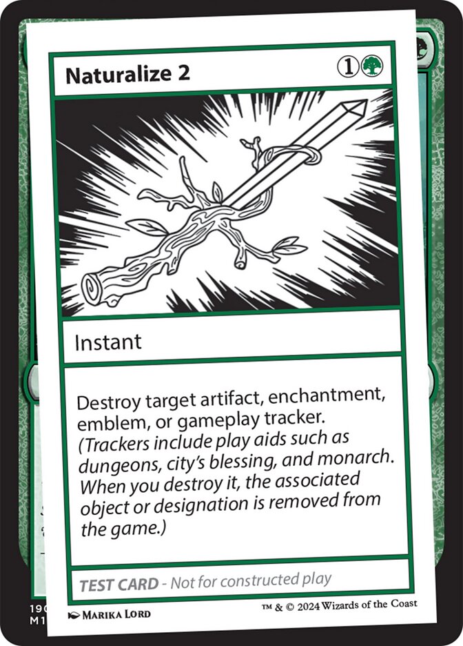 Naturalize 2 card front