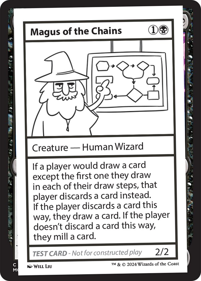 Magus of the Chains card front