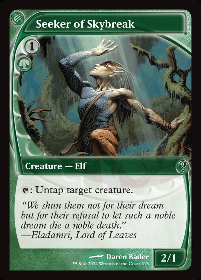 Seeker of Skybreak card front