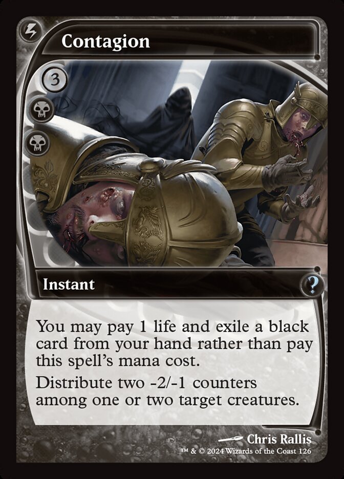 Contagion card front