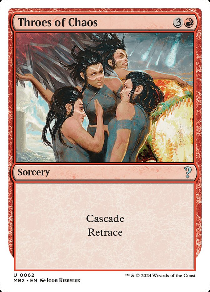 Throes of Chaos card front