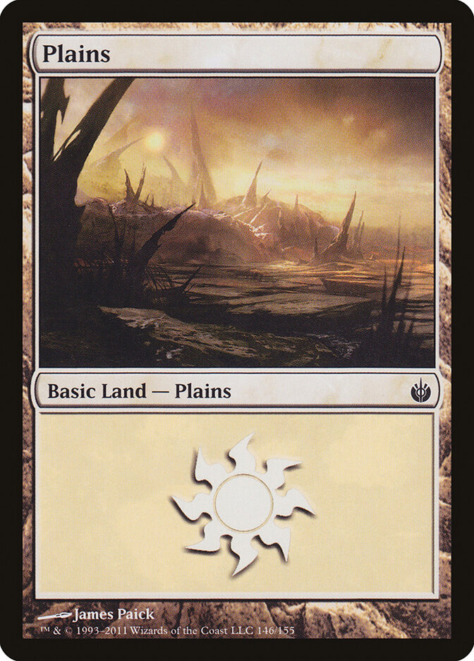 Plains card front