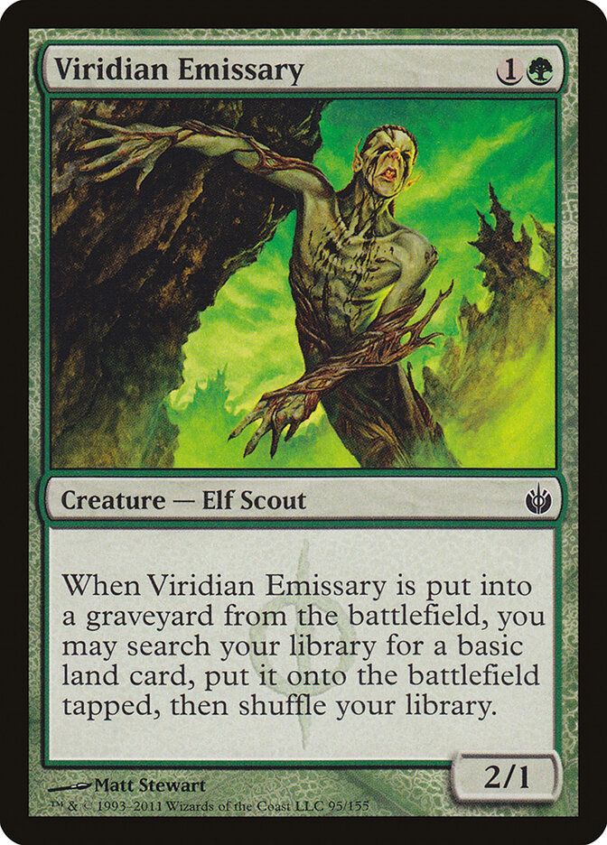 Viridian Emissary card front