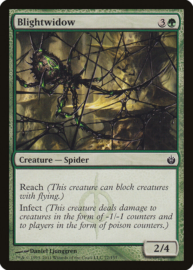 Blightwidow card front