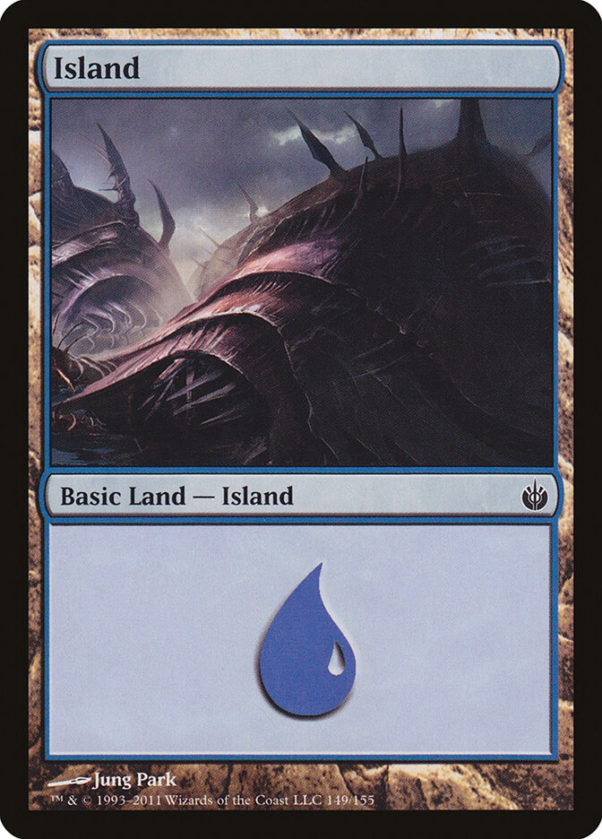 Island card front