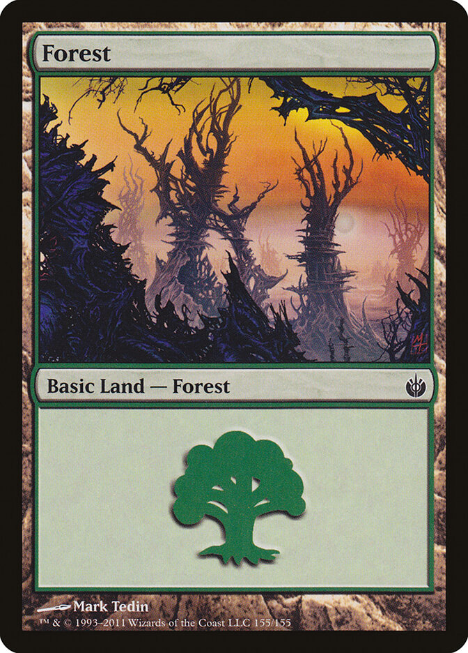 Forest card front