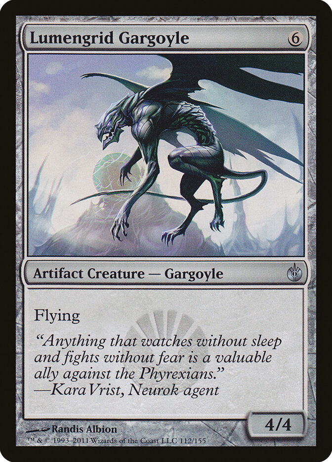 Lumengrid Gargoyle card front