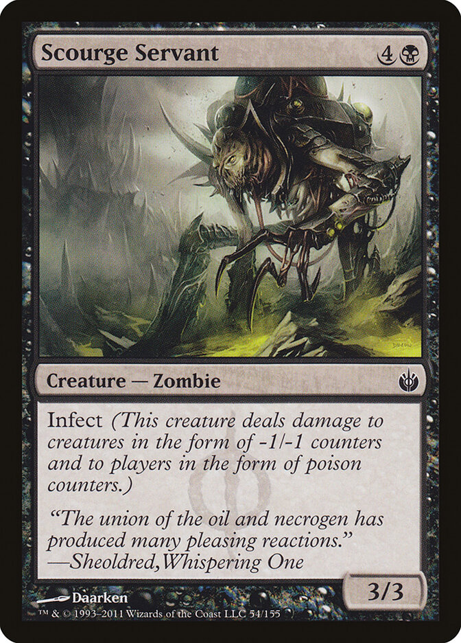 Scourge Servant card front