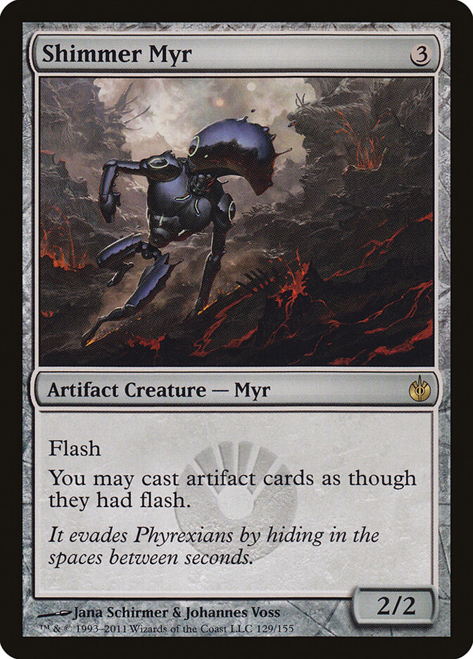 Shimmer Myr card front