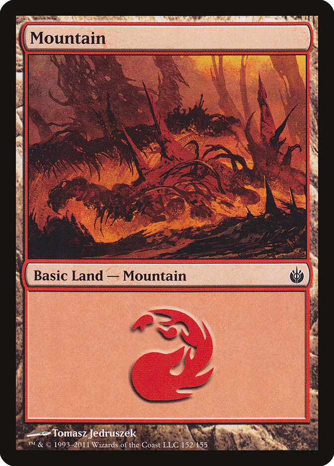 Mountain card front
