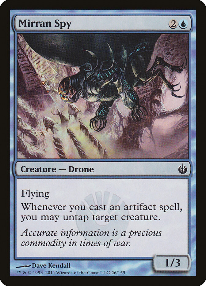 Mirran Spy card front
