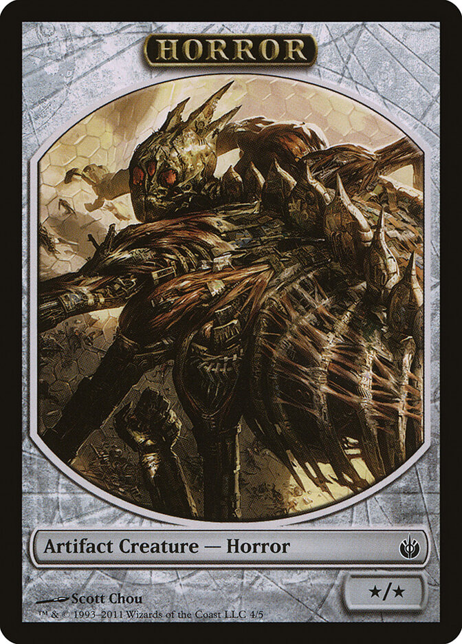 Horror card front