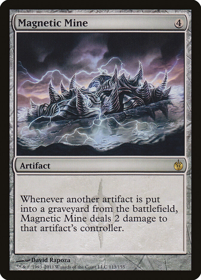 Magnetic Mine card front