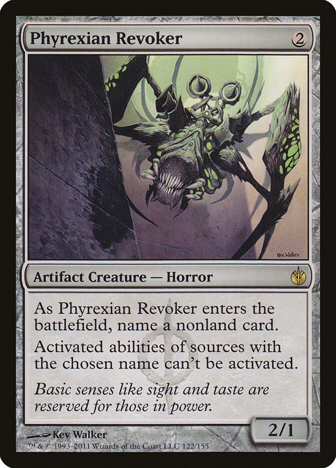 Phyrexian Revoker card front