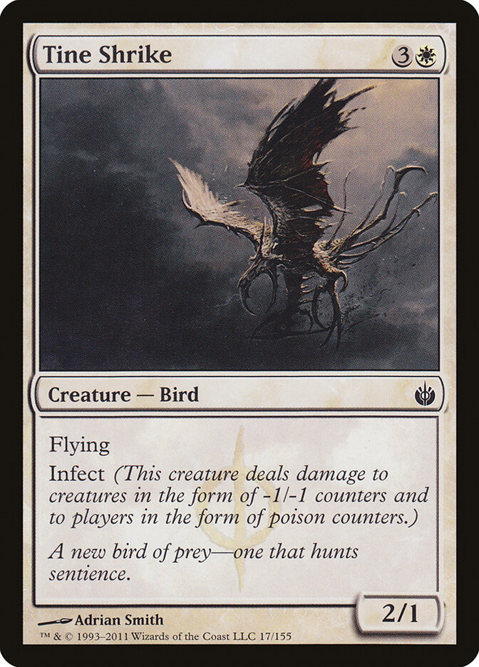 Tine Shrike card front