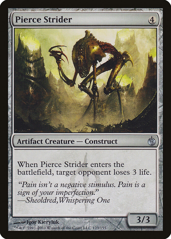 Pierce Strider card front