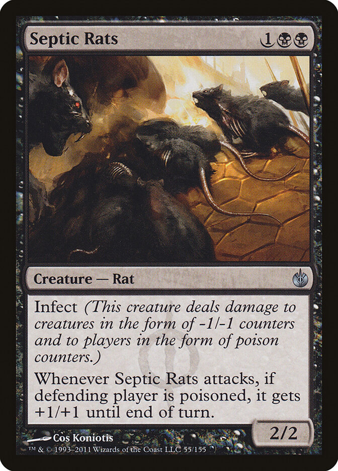 Septic Rats card front