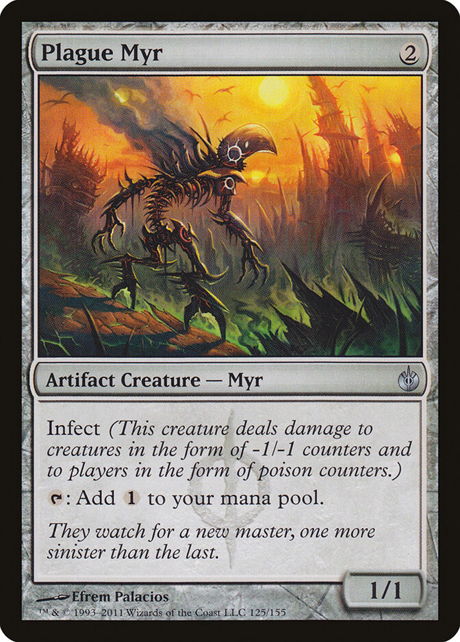 Plague Myr card front