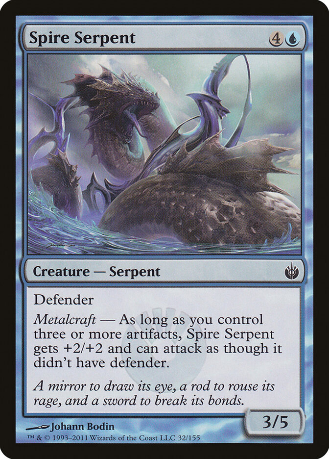 Spire Serpent card front