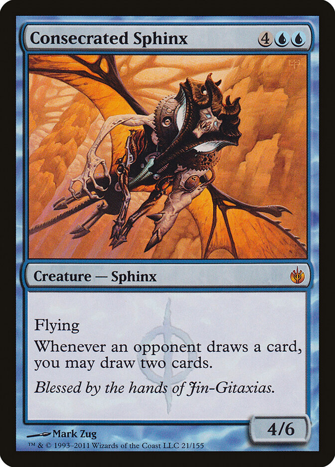 Consecrated Sphinx card front