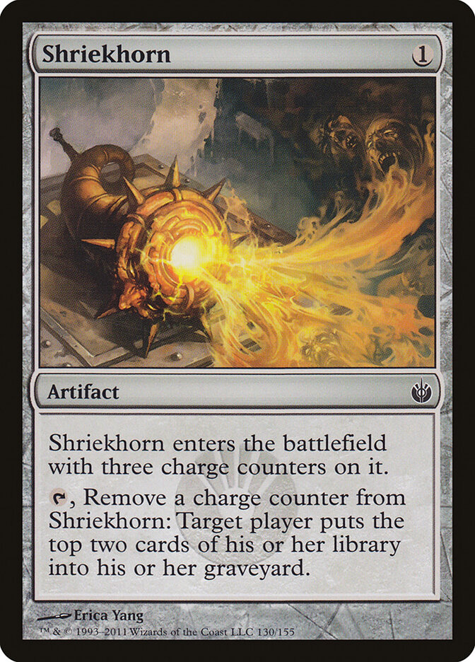 Shriekhorn card front