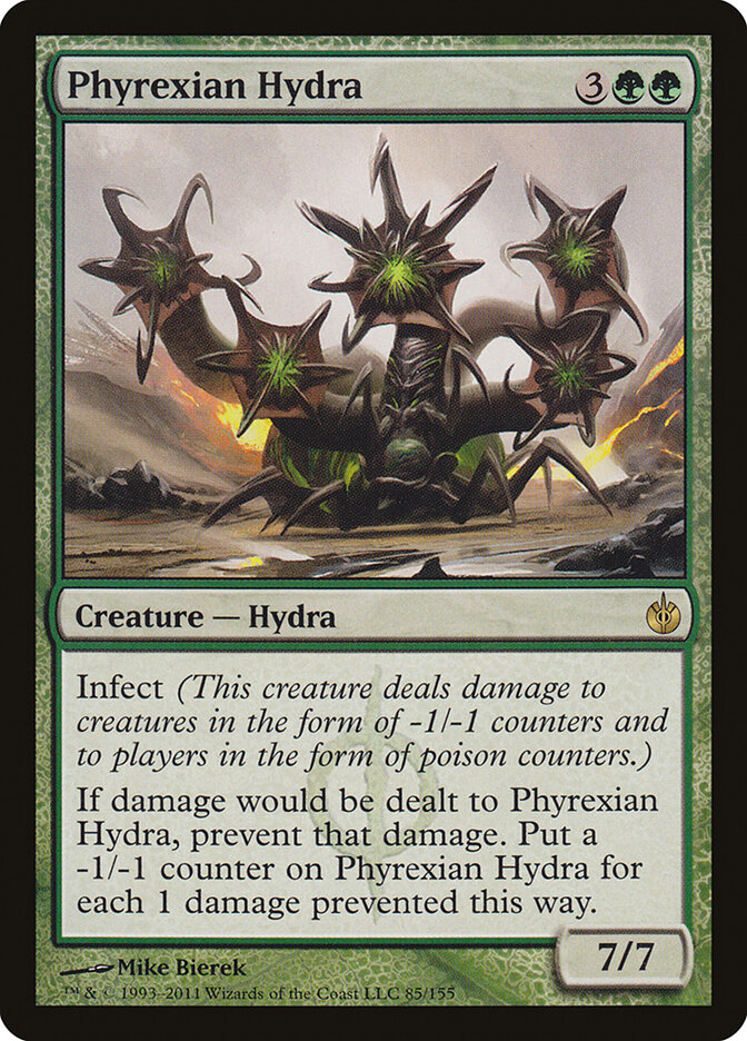 Phyrexian Hydra card front