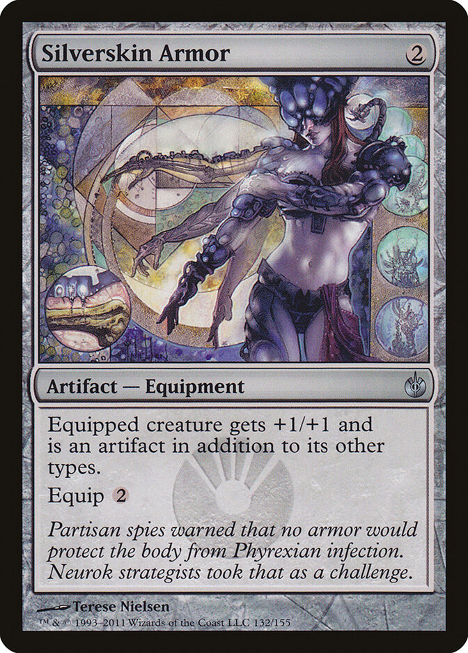 Silverskin Armor card front