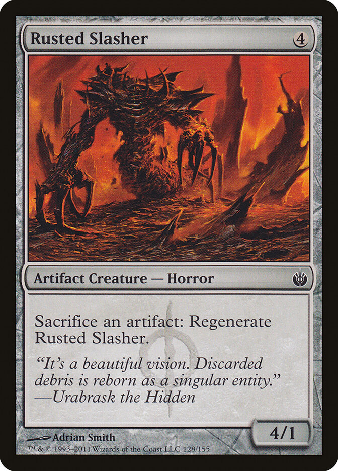 Rusted Slasher card front