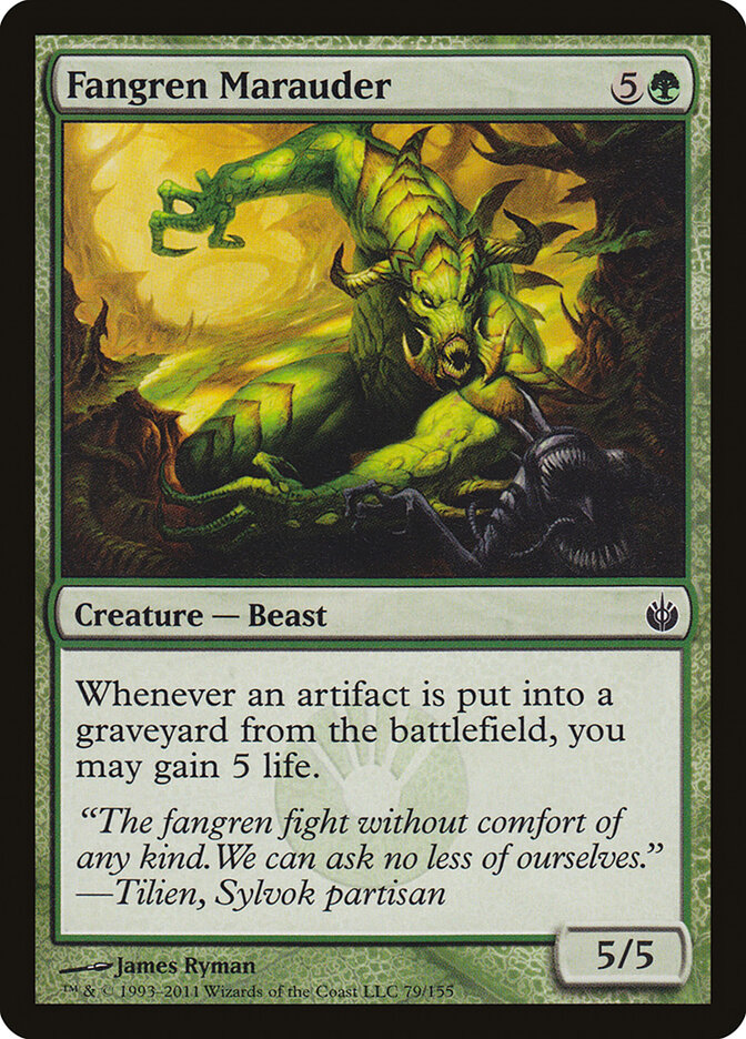 Fangren Marauder card front