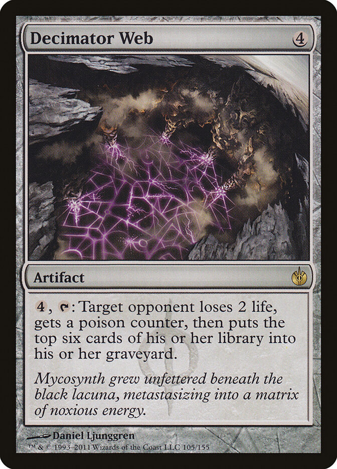 Decimator Web card front
