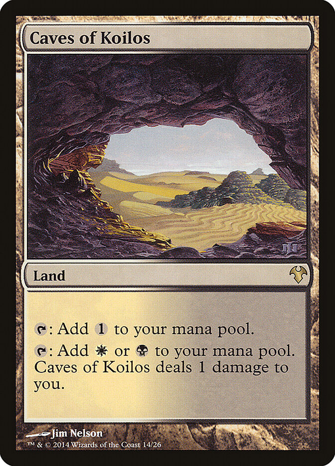 Caves of Koilos card front