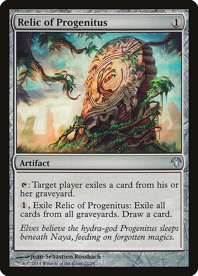 Relic of Progenitus card front