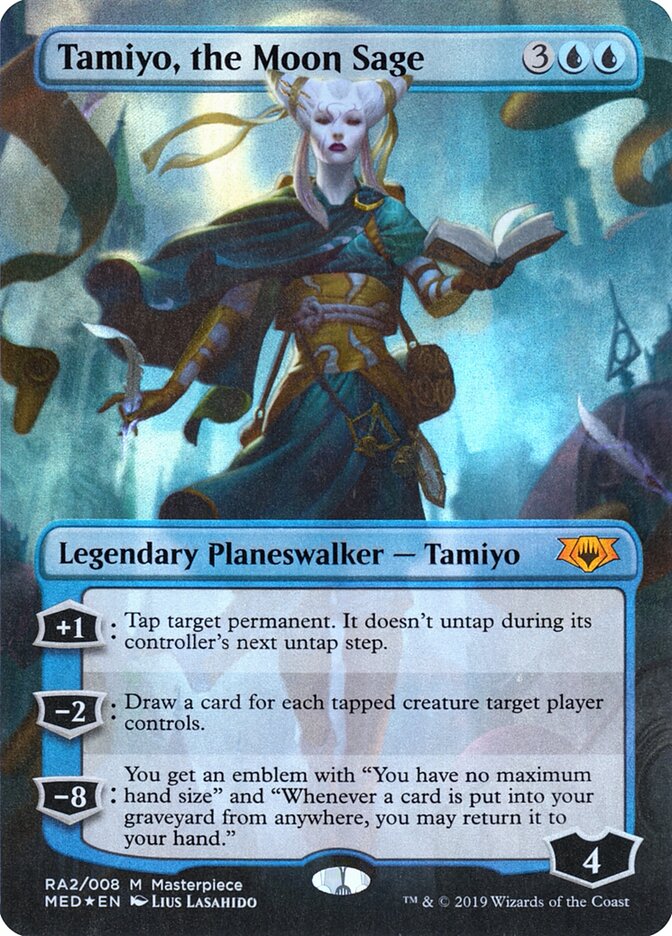 Tamiyo, the Moon Sage card front