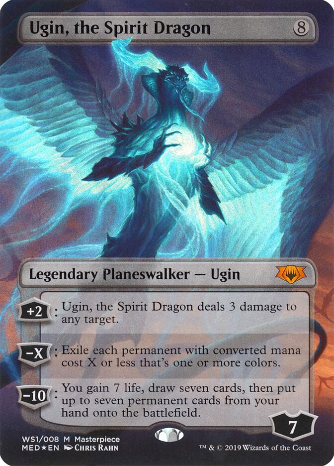 Ugin, the Spirit Dragon card front