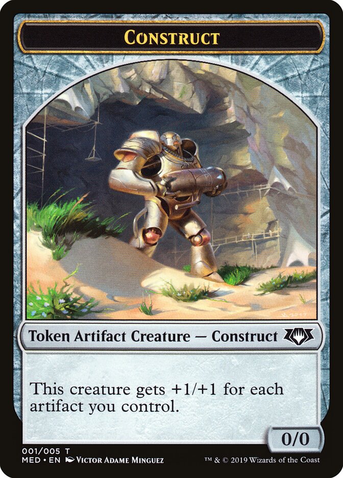 Construct card front