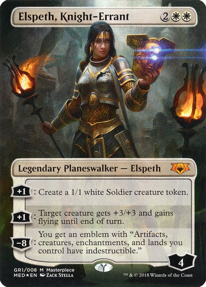 Elspeth, Knight-Errant card front
