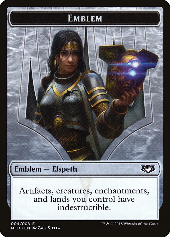 Elspeth, Knight-Errant Emblem card front