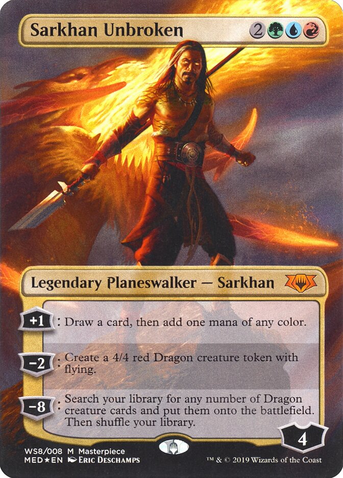 Sarkhan Unbroken card front
