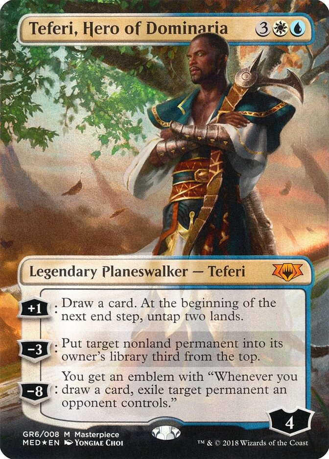 Teferi, Hero of Dominaria card front