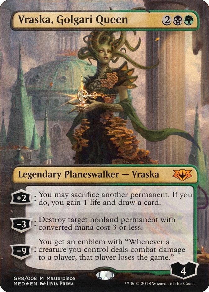 Vraska, Golgari Queen card front
