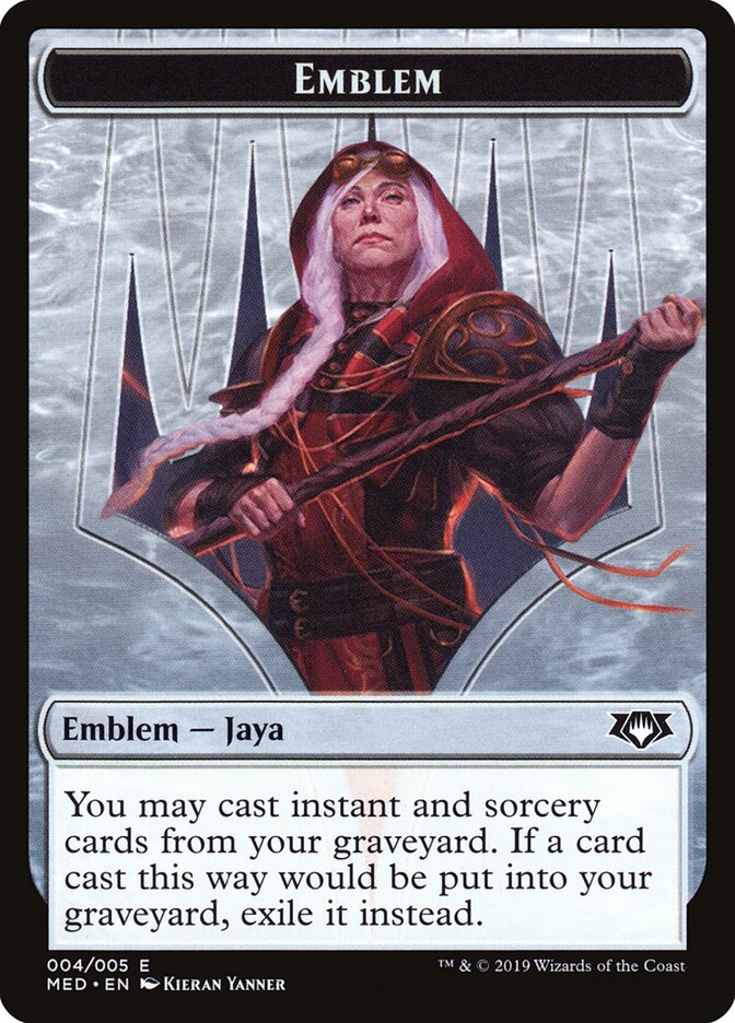 Jaya Ballard Emblem card front