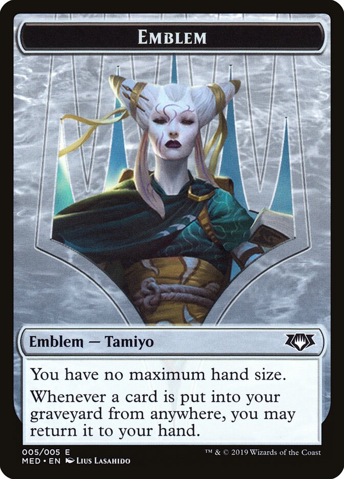Tamiyo, the Moon Sage Emblem card front