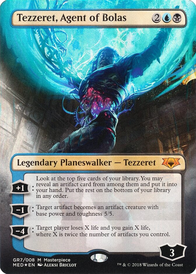 Tezzeret, Agent of Bolas card front