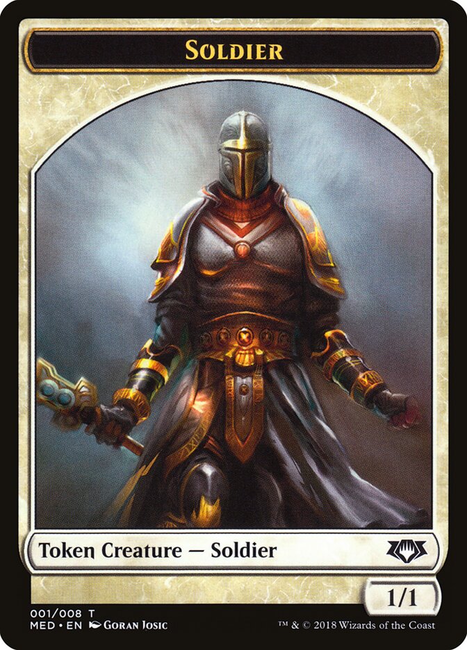 Soldier card front