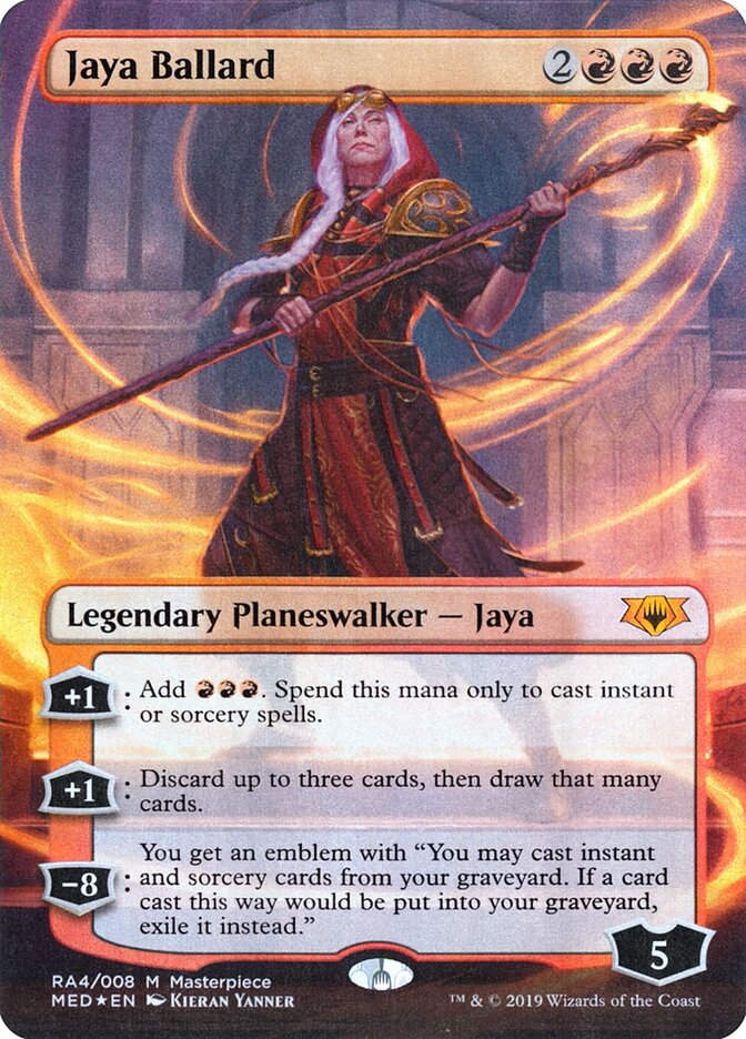 Jaya Ballard card front