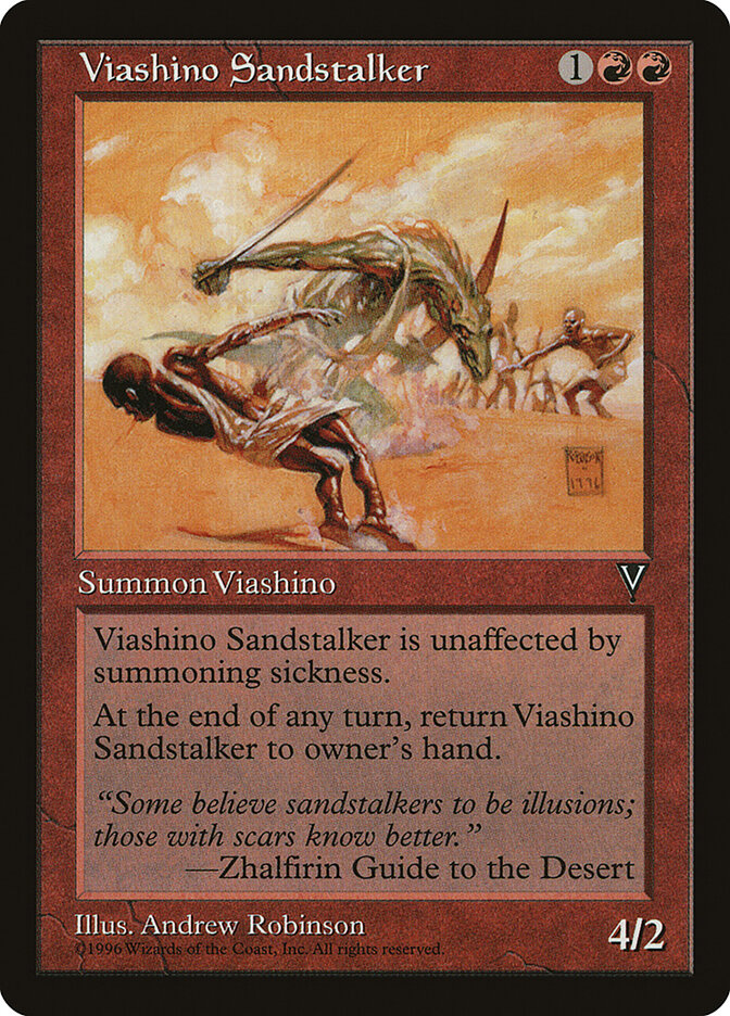 Viashino Sandstalker card front